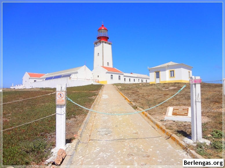 Berlengas Portugal Farol Duque de Bragança também chamado de Farol da Berlenga