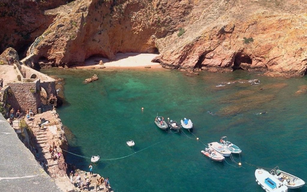 Praia da Berlenga Grande As Praias das Berlengas