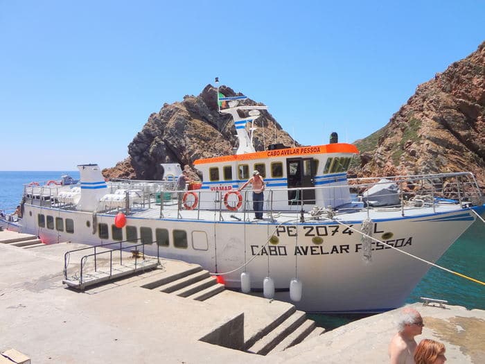 Boat in Berlengas