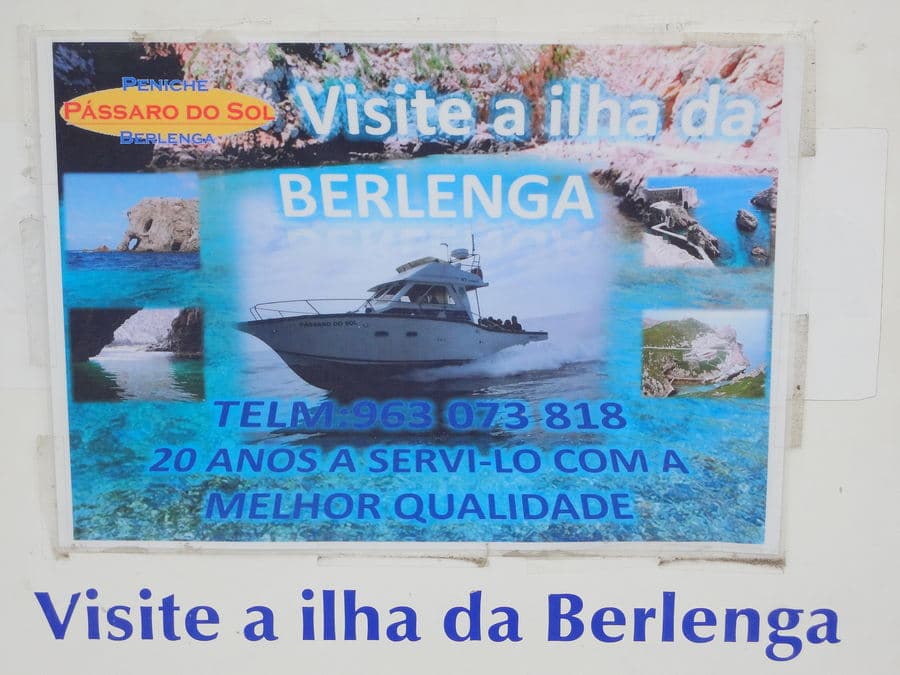 Escolher uma agência para as Berlengas no Molho Cais Marina em Peniche