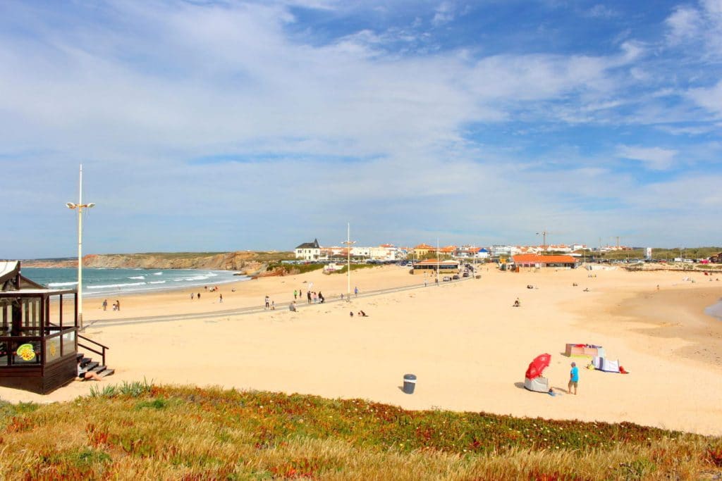 Praias em Peniche Portugal Praia do Baleal Peniche