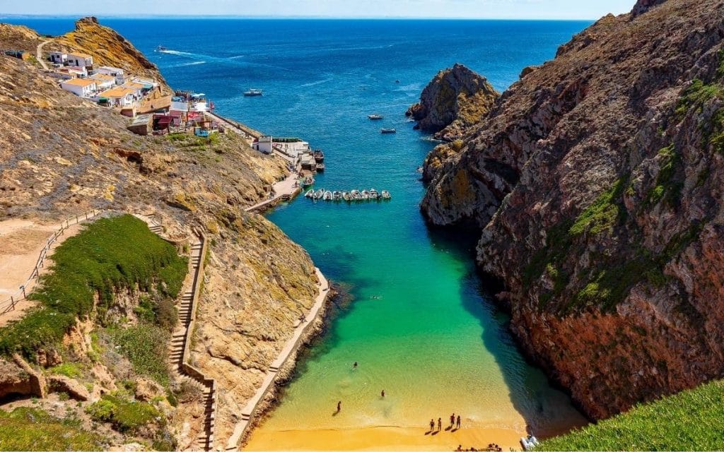 Berlenga Grande Beach Berlenga Grande beach